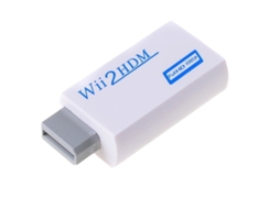 Adaptador Wii Para Hdmi Branco Conversor Áudio E Vídeo Full Hd 1080p Plug And Play Compatível Com Consola Wii Retro