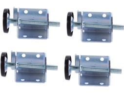 Sewacc Conjunto De 4 Pés Niveladores Ajustáveis Para Móveis, Niveladores De Pés Mesa Microajustáveis E Resistentes