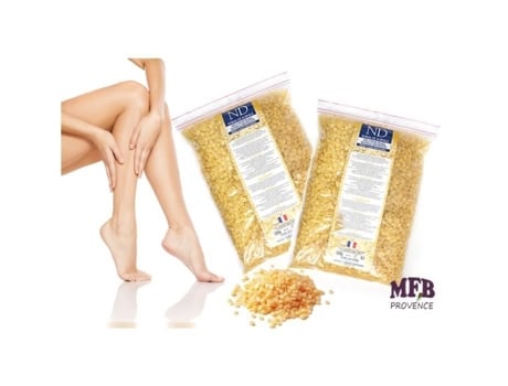 Provence Cera Depilatória Móvel Em Pastilhas 2 Sacos 1 Kg Mfb