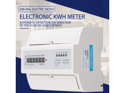 Contador de Energia Trifásico Digital 7p Din Rail 10 a (40)
