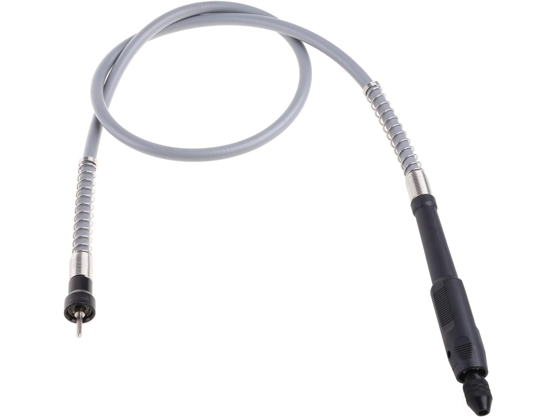Cabo Extensor Flexível Para Moedor Rotativo + Mandril Sem Chave M8 De Café E Servir