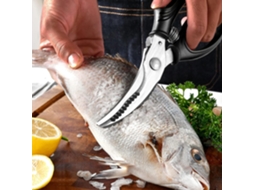 Lurelia Tesoura Aves Com Mola Frango Peixe Carne