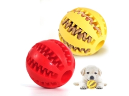 2026-pelotas De Juguete Para Perros De Goma, Masticables Resistentes, Limpian Dientes, No Tóxicas, Para Perros Pequeños Y Medianos