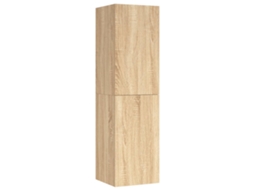 Tv Cabinet, Tv Cabinets Vidaxl Marrom Madeira Processada (n/a)