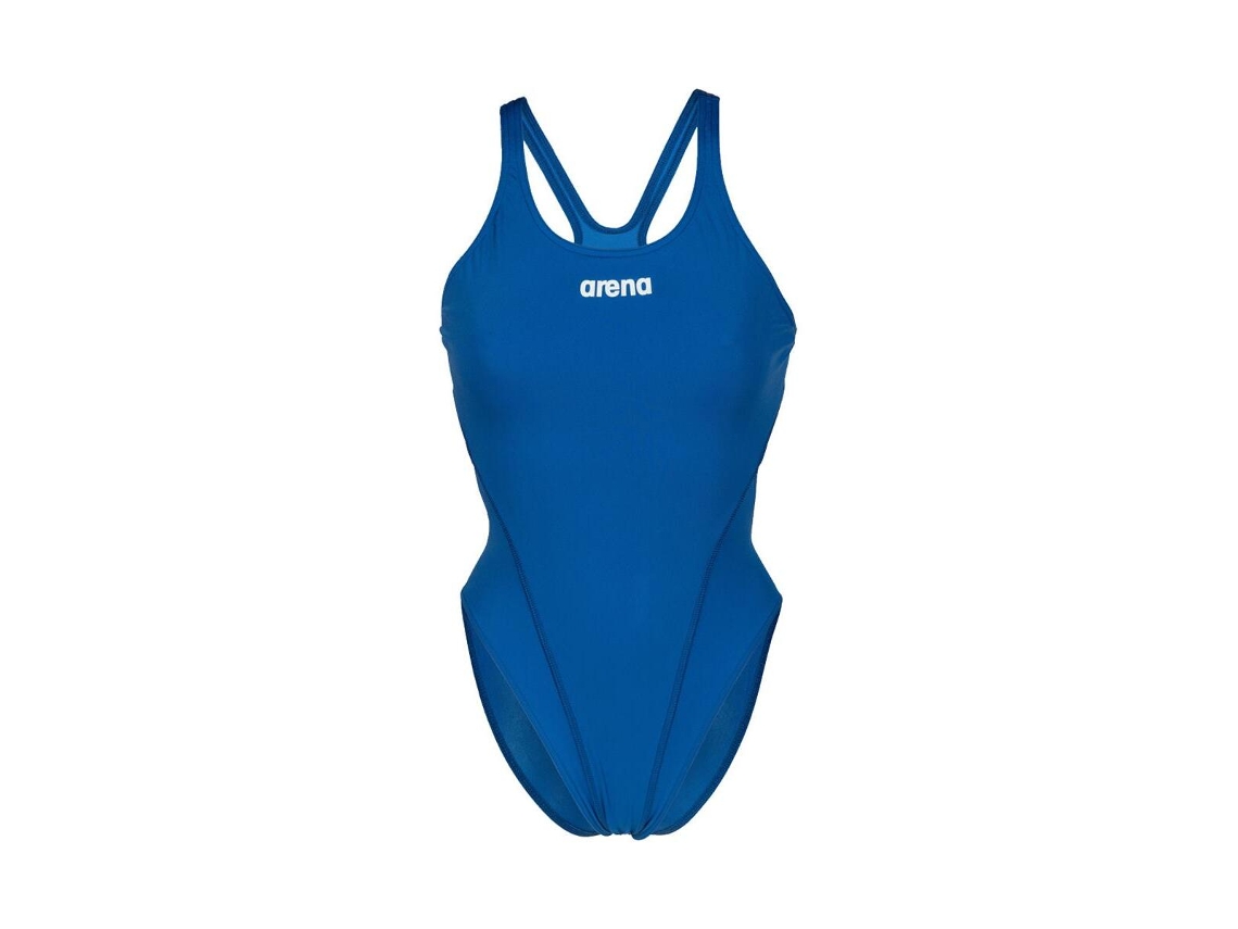 Fato de Banho de Mulher para Natação ARENA Peça Team Tech Azul (36)