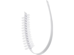 Escova De Limpeza Para Máquina Lavar Roupa Em Abs Branco, Design Ergonômico Para Limpeza Diária Do Tambor E Remoção De