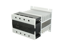 Ca para 10a 90 250 Vca 40 440 Relés de Estado Trifásicos com Pasta Térmica Ssr + Dissipador Calor CHABERLU