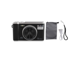 2026 câmera Digital 4k com Autofoco para Vlogging e Fotografia, Compacta e de Ponto e Disparo