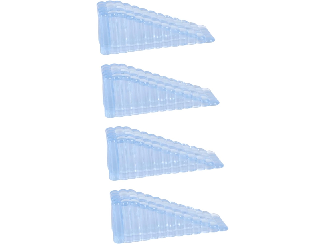 Conjunto De 4 Cunhas Silicone Para Portas,batentes Porta Uso Doméstico,protetores Cunha...
