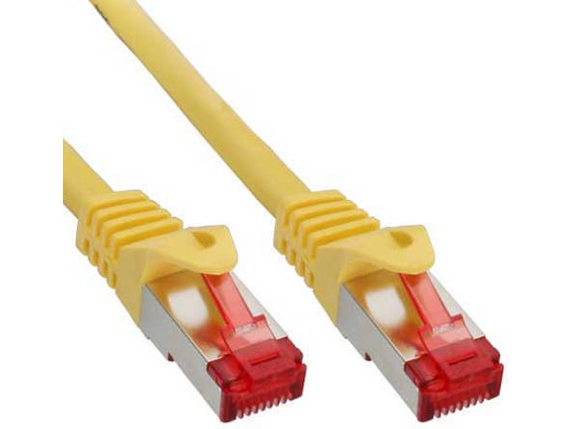 Cabo de Rede INLINE (RJ45 - 50 cm - Amarelo)