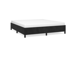 Bed Frame, Bed Frames Vidaxl Preto Veludo (180 X 200 Cm)