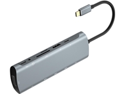 Estação De Acoplamento Usb-c 12 Em 1, Hubs Usb Com Vga 4k, Gigabit