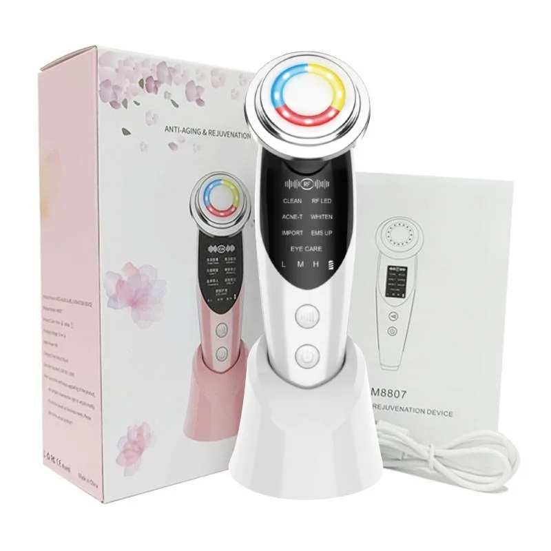 Massageador Facial Portátil De Microcorrente (branco)