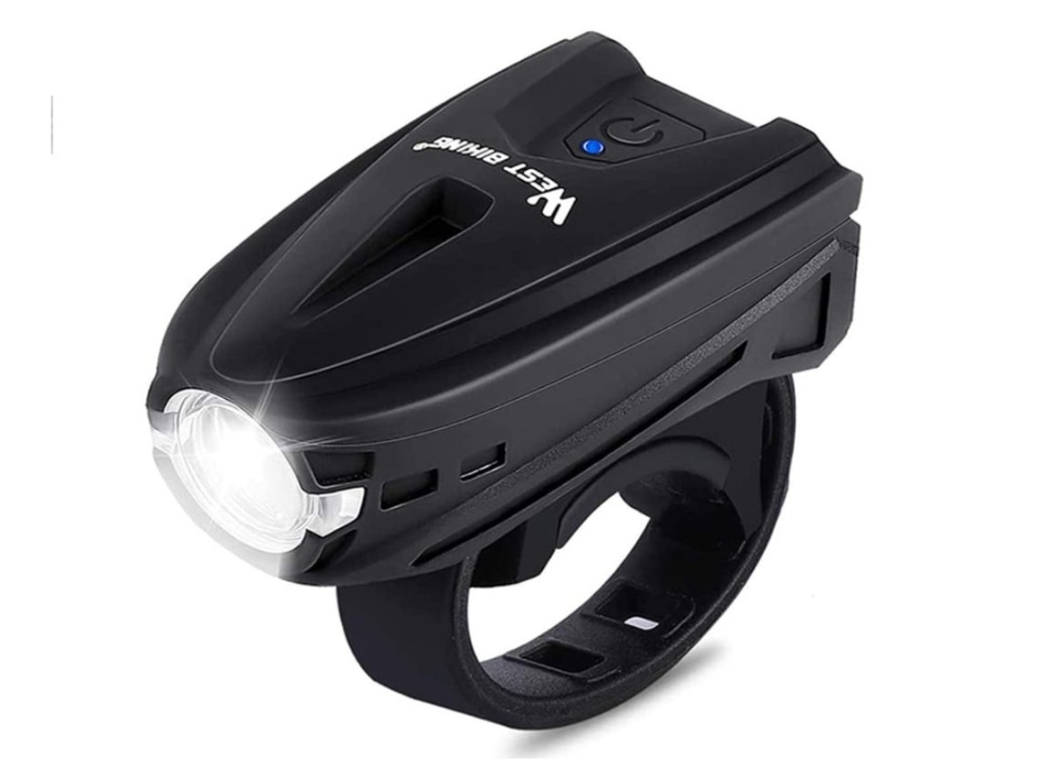 Conjunto de Luz de Bicicleta VEANXIN Preta