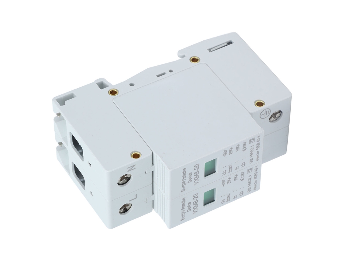 Laxiscreed Dispositivo De Proteção Contra Sobretensões 2p 20ka Para Segurança Eléctrica