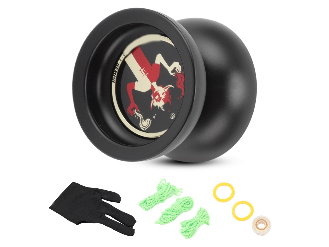 Mali bola de Yoyo de Liga Rolamento Sem Resposta Rotação Longa Brinquedo para Crianças Acima de 14 Anos