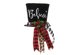 Chapéu Topo de Pinheiro de Natal Decorativo para Festa Sala Mesa Presente Natalino S/MARCA