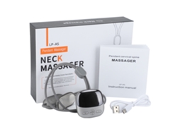 Massageador De Pescoço Inteligente Pendurado Calor Tens Ems Pulso Microcorrente Colar Cervical Coluna Amassar Baixa Frequência Rel Aquaforge