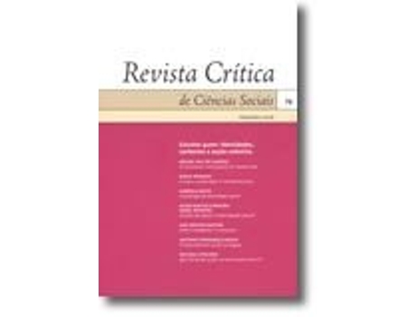 Livro Revista Crítica de Ciências Sociais - n.º 76 .