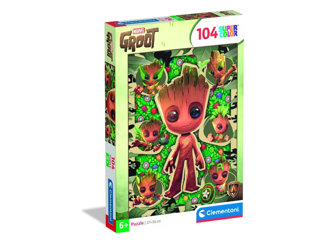 Puzzle Marvel I Am Groot 104 Peças Clementoni