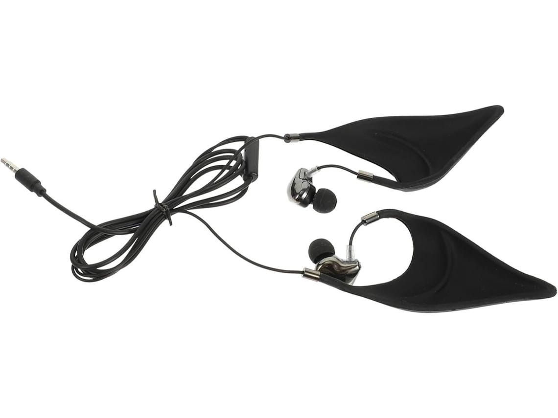 Fones De Com Fio Elf Som Na Cor Preta. Ideais Para Jogos E Uso Diário