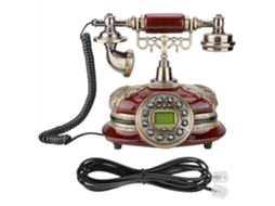 Ms 5500a Telefone Retro Telefone Fixo Telefone De Mesa Para Escritório Mobiliário Residencial Brilvibera