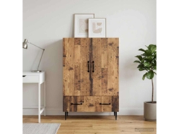 Vidaxl Buffet Madeira Antiga 66 X 34,5 X 95 Cm Derivados De Madeira