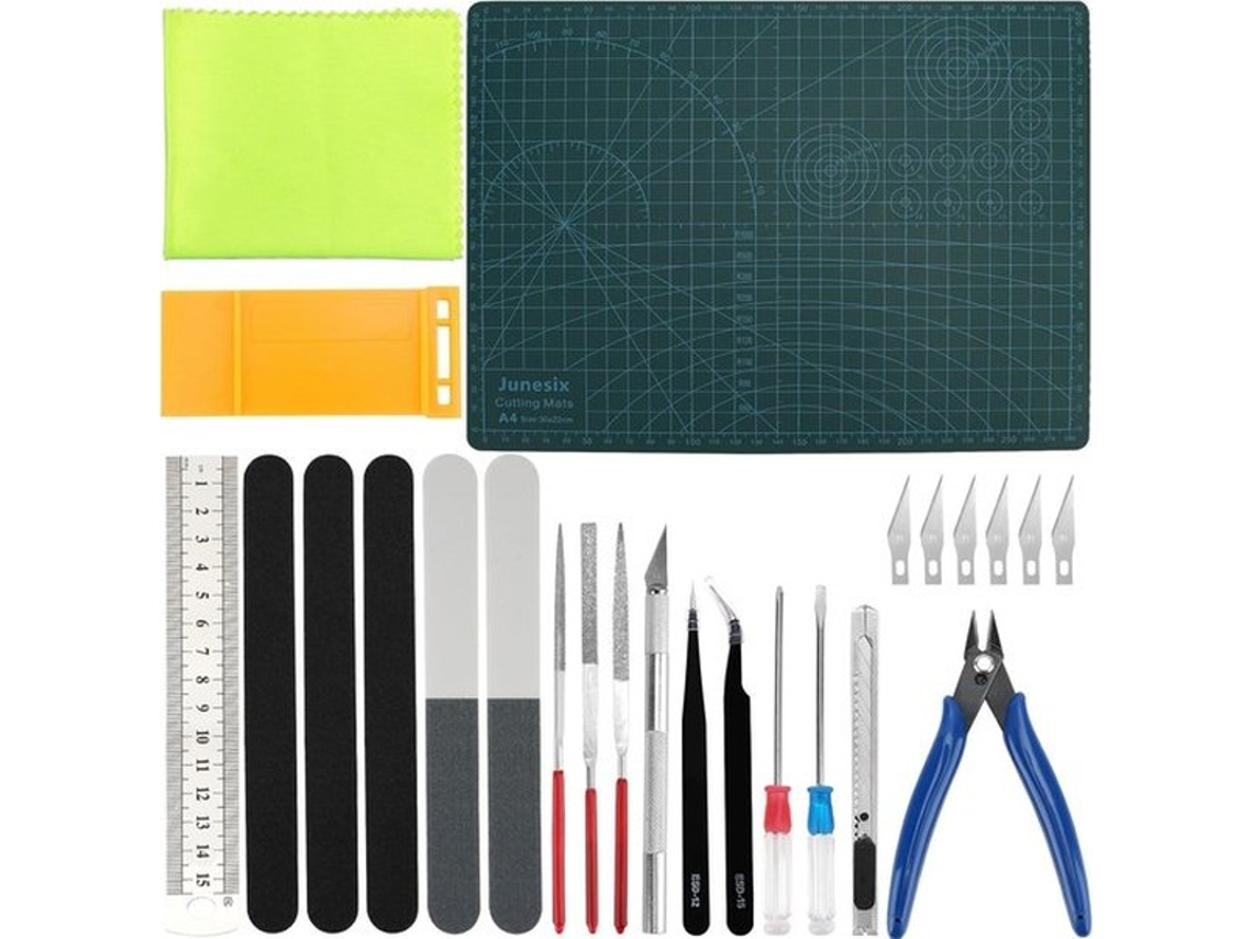 Conjunto De Ferramentas Básicas Para Modelismo - 25 Unidades - Ferramentas Para Construir/consertar - Perfeito Para Iniciantes/experimentados - Ideal