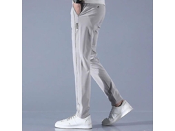 Calça de golfe masculina 2026 Srbtv, secagem rápida, confortável, respirável, tecido elástico com bolsos.