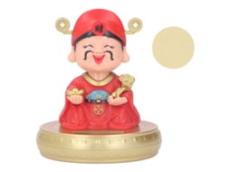 Estátua Cai Shen Solar LAXISCREED