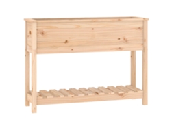 Planter, Planters Vidaxl Marrom Madeira De Pinho (111.5 X 34.5 X 81 Cm)
