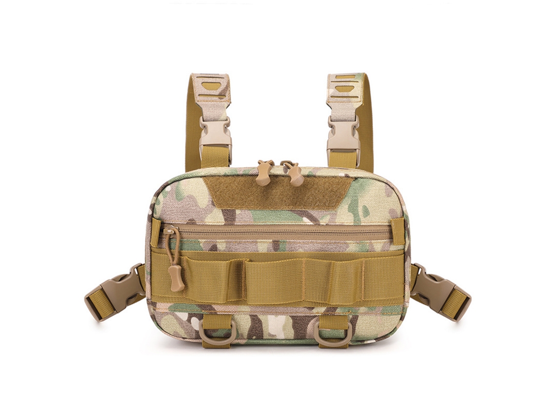 Mochila de Pesca com Suporte para Vara para Homem
