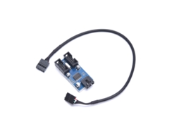 Cabo Extensor Divisor De Conector Usb De 9 Pinos Para Placa Mãe Aquaforge (1 Para 2)
