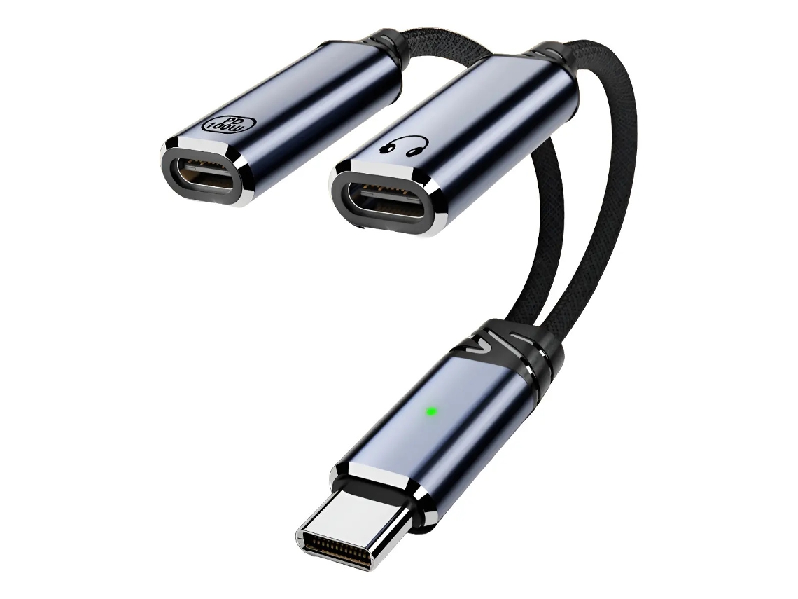 Adaptador Usb Multifuncional, Usb-c Tipo C, Para Dispositivos Eletrôni