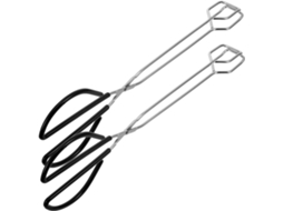 Conjunto De 2 Pinças Aço Inoxidável Para Churrasco, Versáteis Para Servir Doces E Outros Petiscos Em Festas