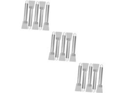 De Gelo De Aço Com 15 Peças, Ferramentas De Limpeza Para Geladeira E Freezer Para Remover Gelo Na Cozinha. Gokoco