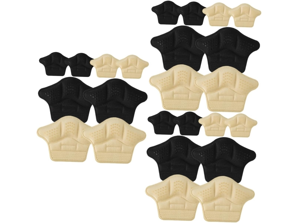 12 Pares De Adesivos Calcanhar Para Tênis, Protetores De Calcanhar Para Uso Externo, Protetores De Calcanhar