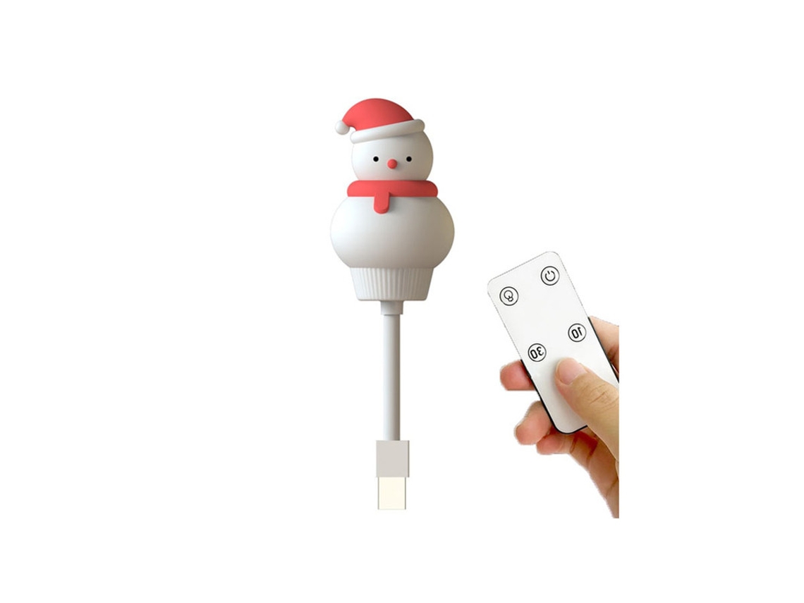 Luz Nocturna Usb dos Desenhos Animados com Controlo Remoto para Bebés KH2023