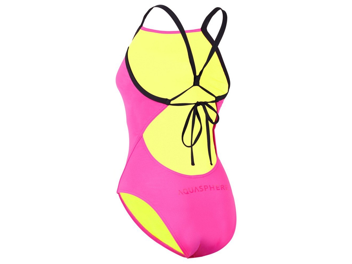 Roupa de Banho Essential Tie Back Rosa Fr 48 Mulheraquasphere