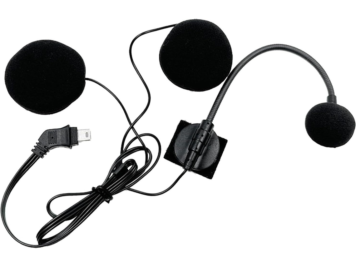 Microfone Para Casque De Moto Sistema De Comunicação Áudio Para
