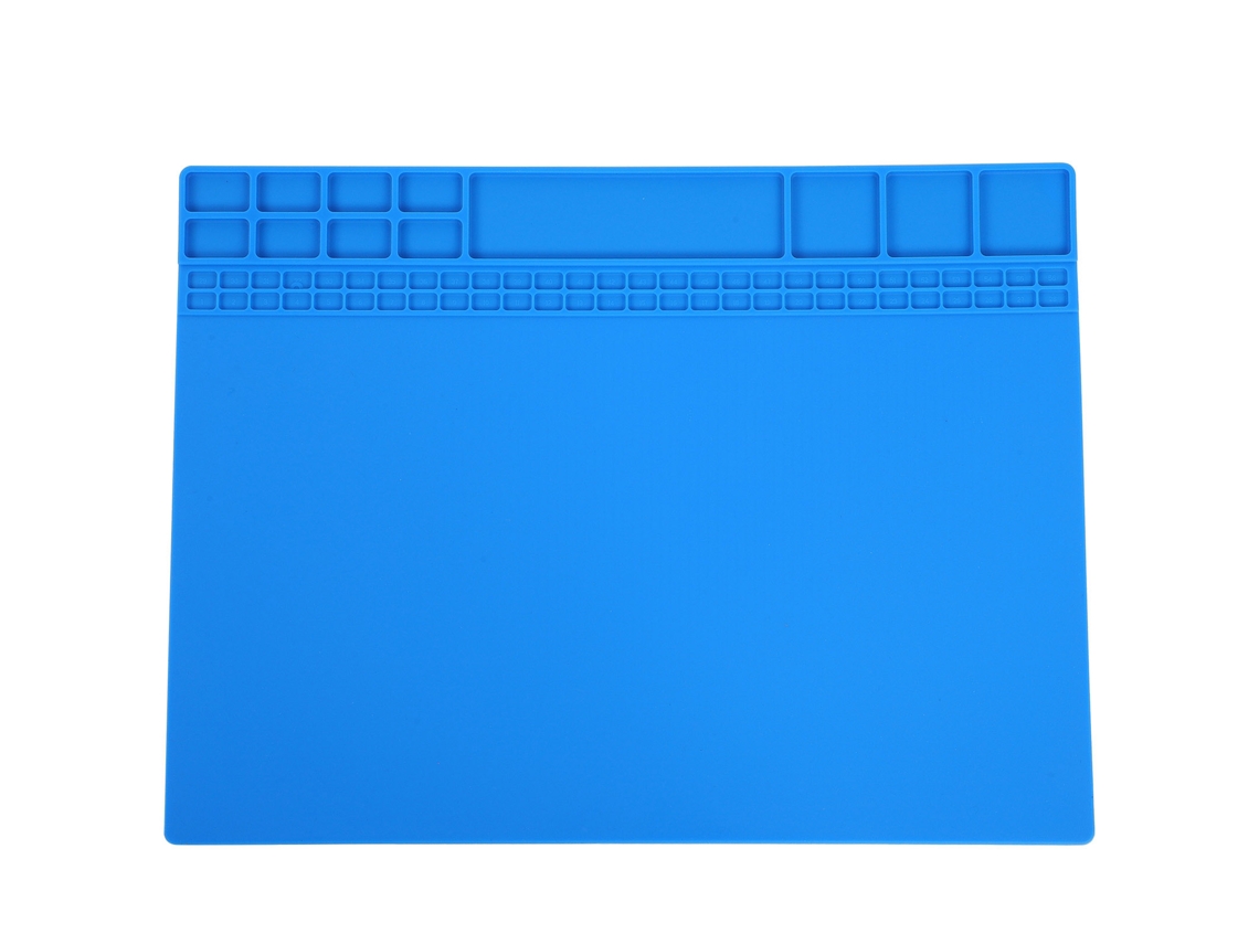 Toalha de reparo magnética de silicone resistente ao calor 405x305x8mm para celular e computador S/MARCA