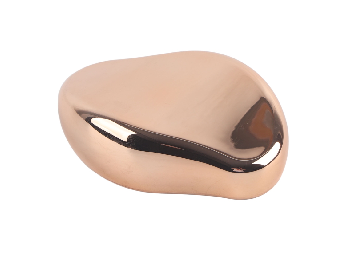 Depilador manual portátil e indolor para costas, pernas, braços e peito, com função esfoliante e acabamento dourado.