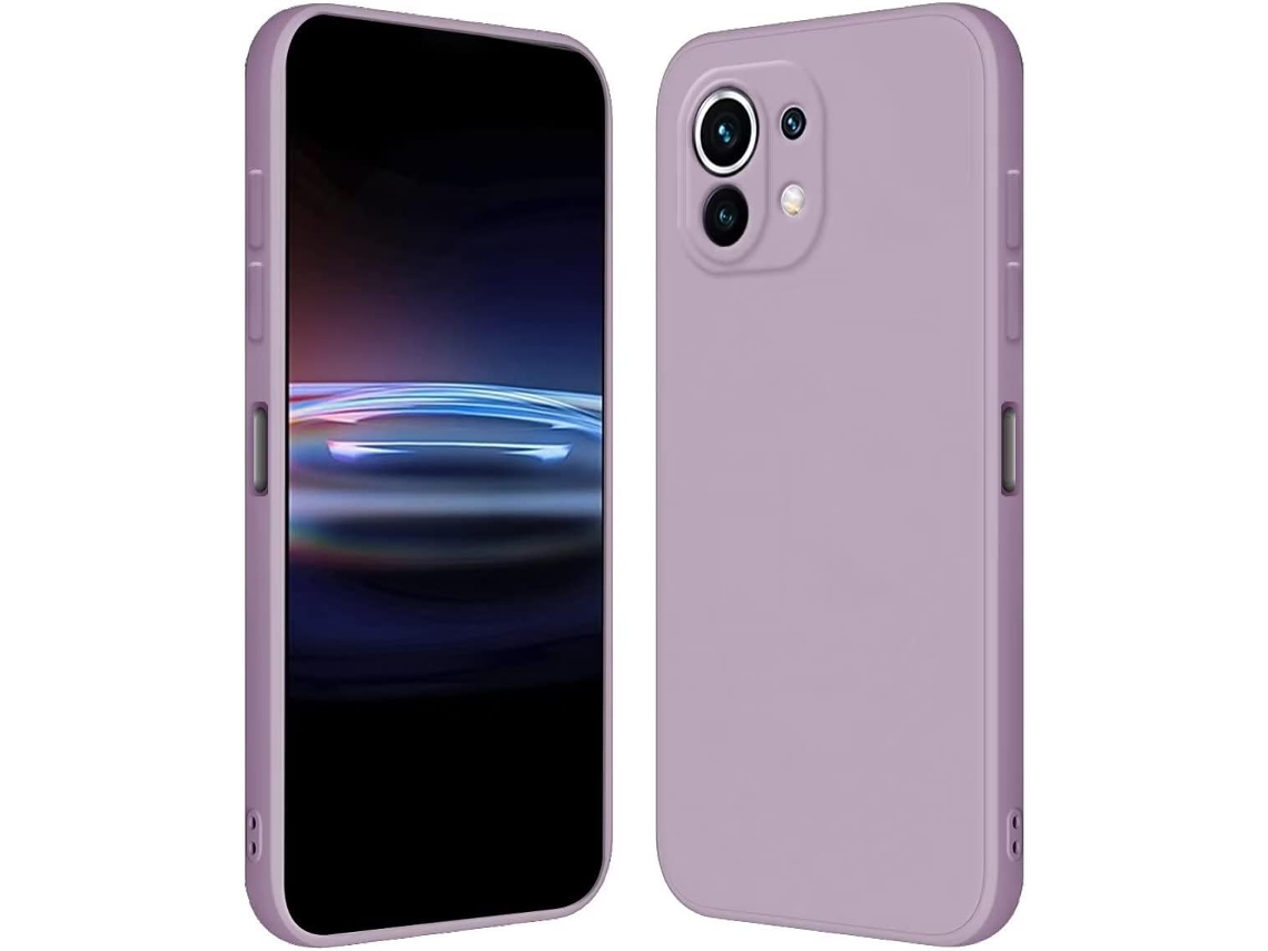Capa para Xiaomi Xiaomi 11 HONGWE. Textura Macia Roxo