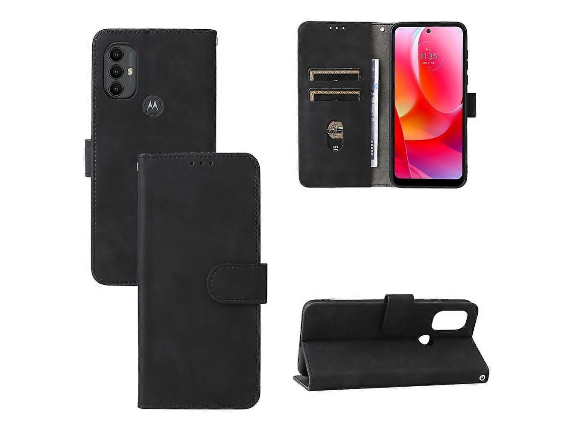 Capa De Couro Magnético Com Aba Horizontal Para Motorola Moto G Power 2022.