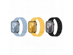 3 Pcs Bracelete Para Apple Watch 42/44/45/46/49mm Cuich