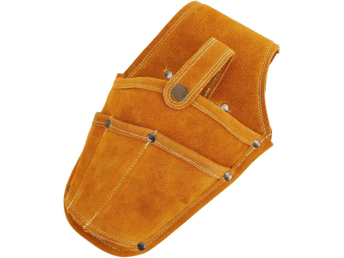 Bolsa de Cintura para Ferramentas Em Couro Bovino Mingzhe, Bolsa Portátil para Tarefas de Construção Furadeira Elétrica
