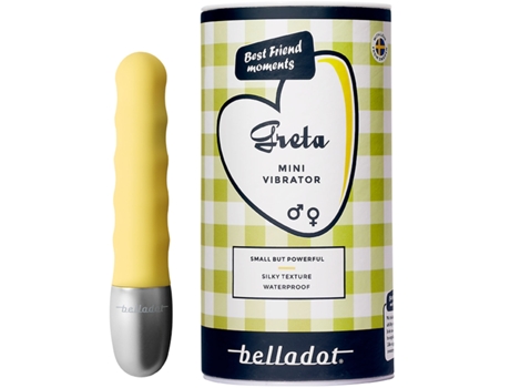 Greta Mini Vibrador Amarelo BELLADOT