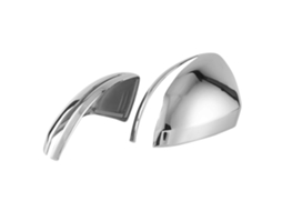 Capa Retrovisor Lateral Chrome Compatível Com X253 W205 W213 W222 Glc CES Class