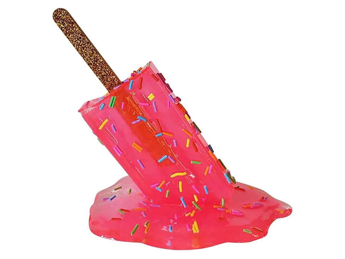 Laxiscreed Pendente De Resina Popsicle Melting Para Decoração De Ambiente, Produto Embalado