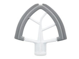 Batedor Flex Edge Com Borda De Silicone E Raspa De Tigela